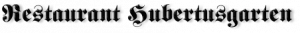 Logo Restaurant Hubertusgarten